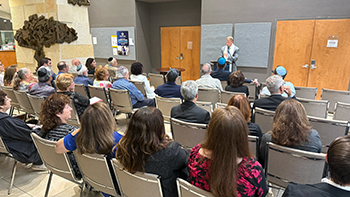 People attending the annual Memorial Service