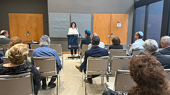 People attending the annual Memorial Service
