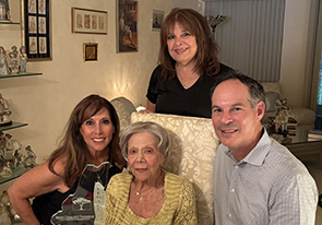 Estella Dreese and her family. Links to Ensure a Strong Jewish Broward Future by Making a Planned Gift